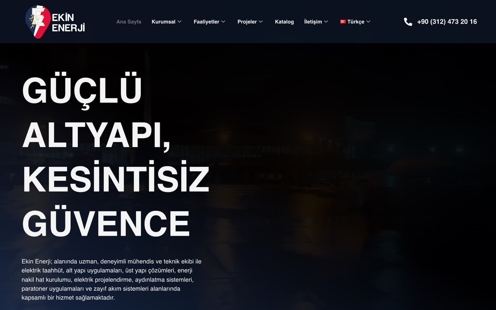 Ekin Enerji project